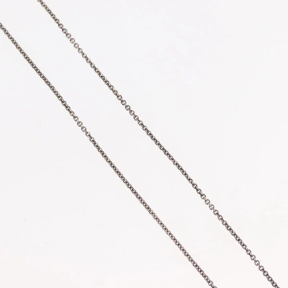 TIFFANY&Co. 1837 Concave Circle Necklace Ag925 Silver Auth SW1646 - Picture 6 of 14